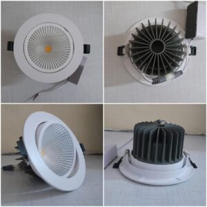 Adjustable COB modules