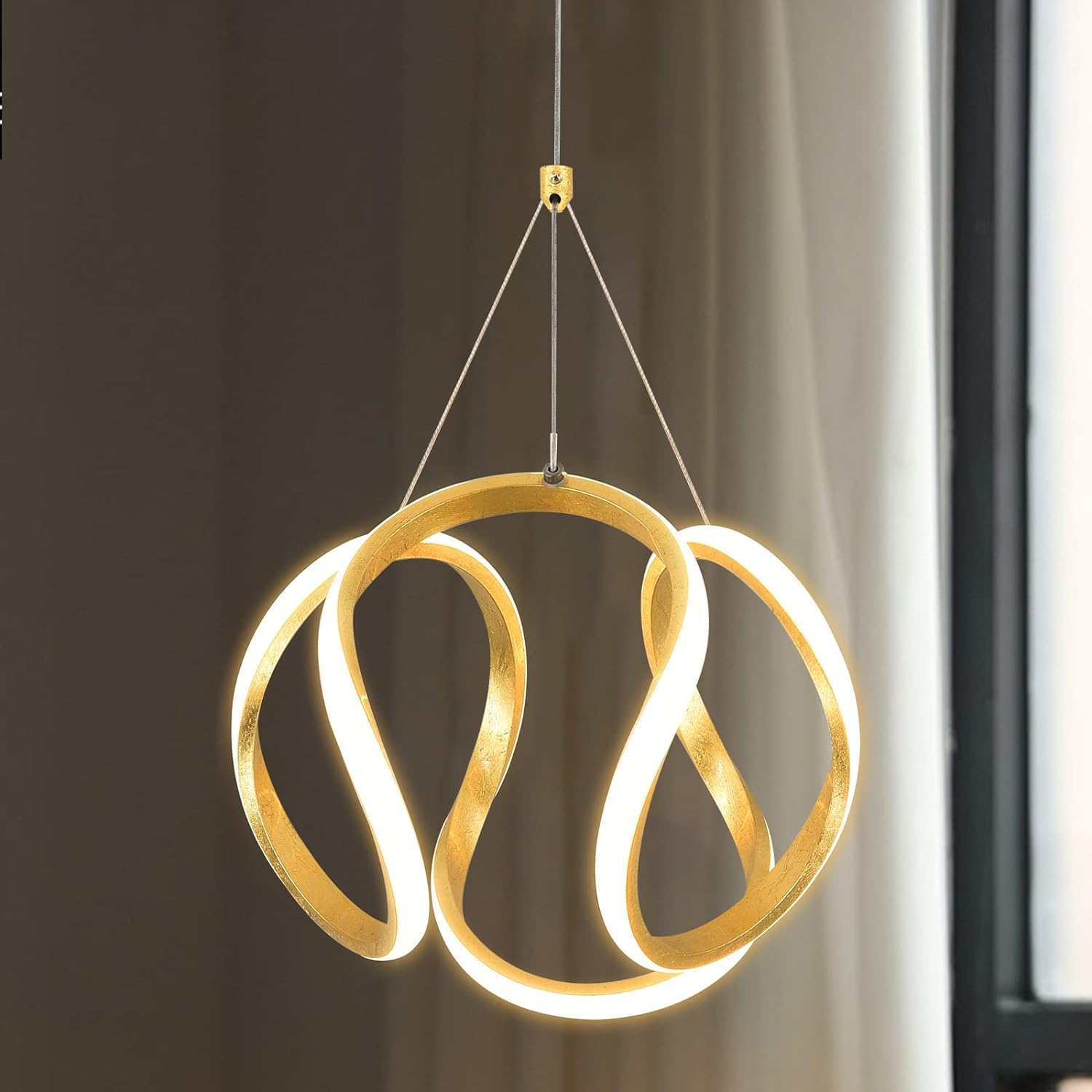 Decorative Ring Pendant – 30W 3500K