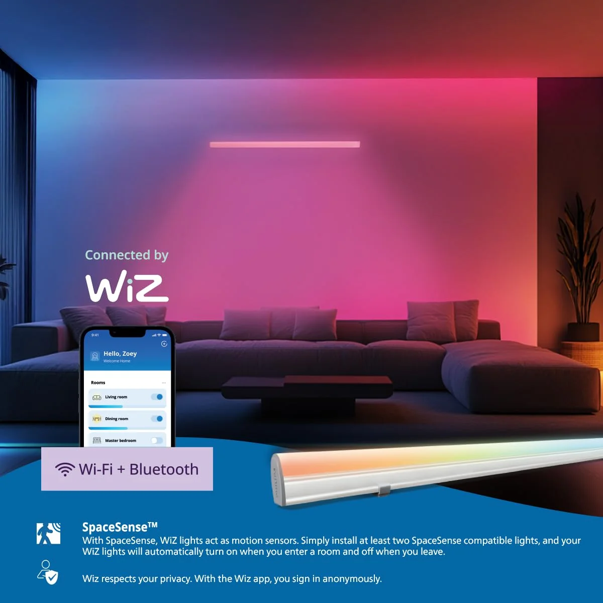 RGB Tube Light – 20W Smar