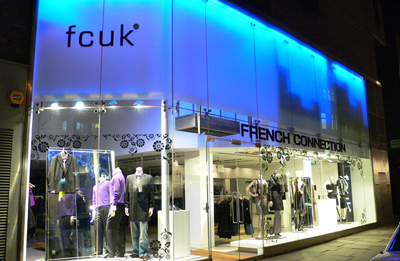 FCUK storefront