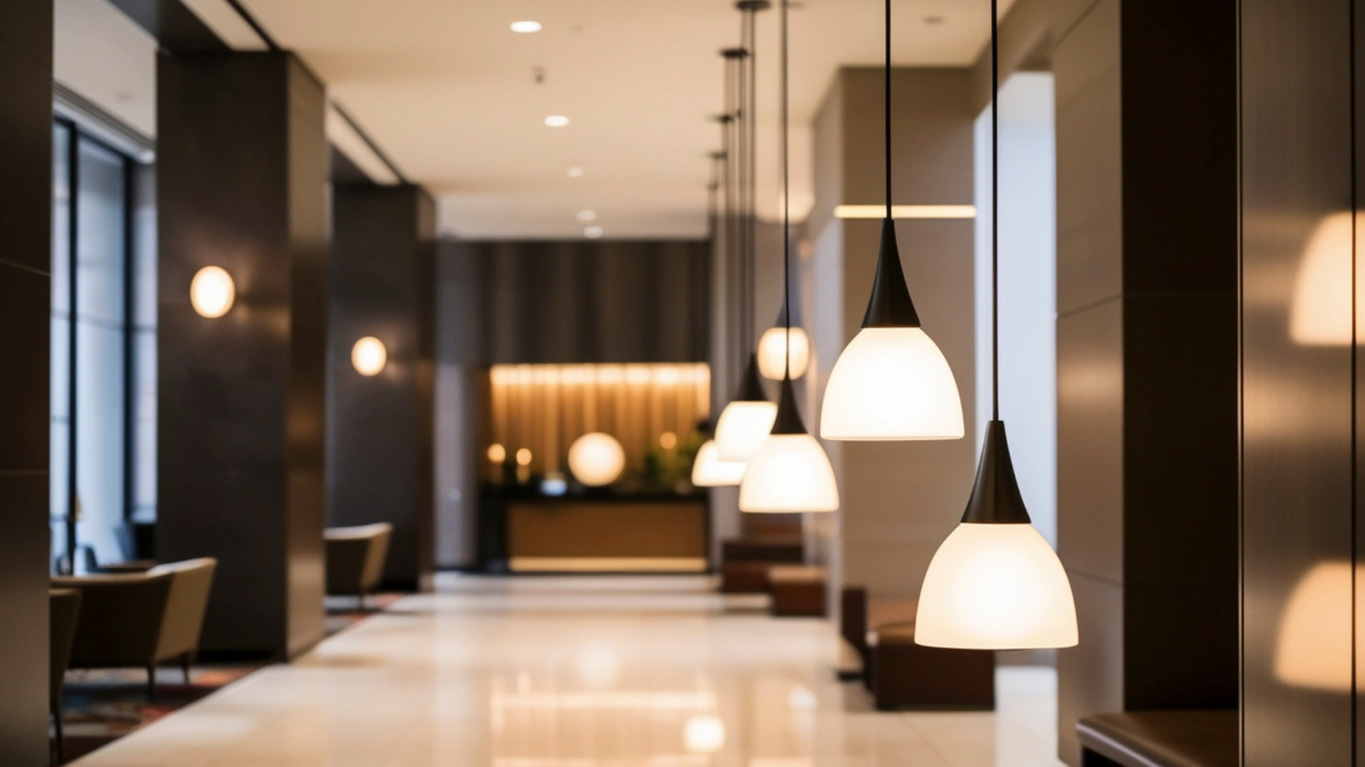 Architectural Lobby Lighting