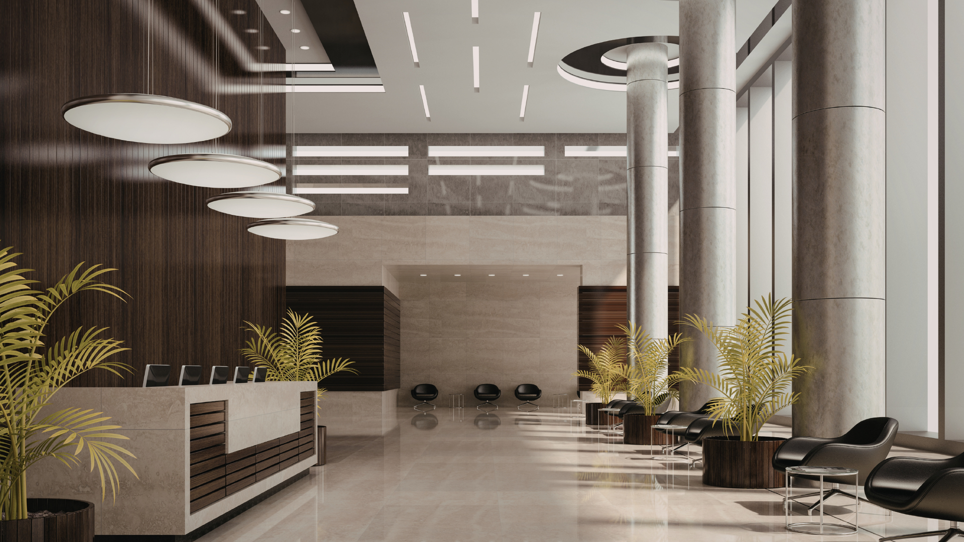 Ceiling Lighting for Lobbies