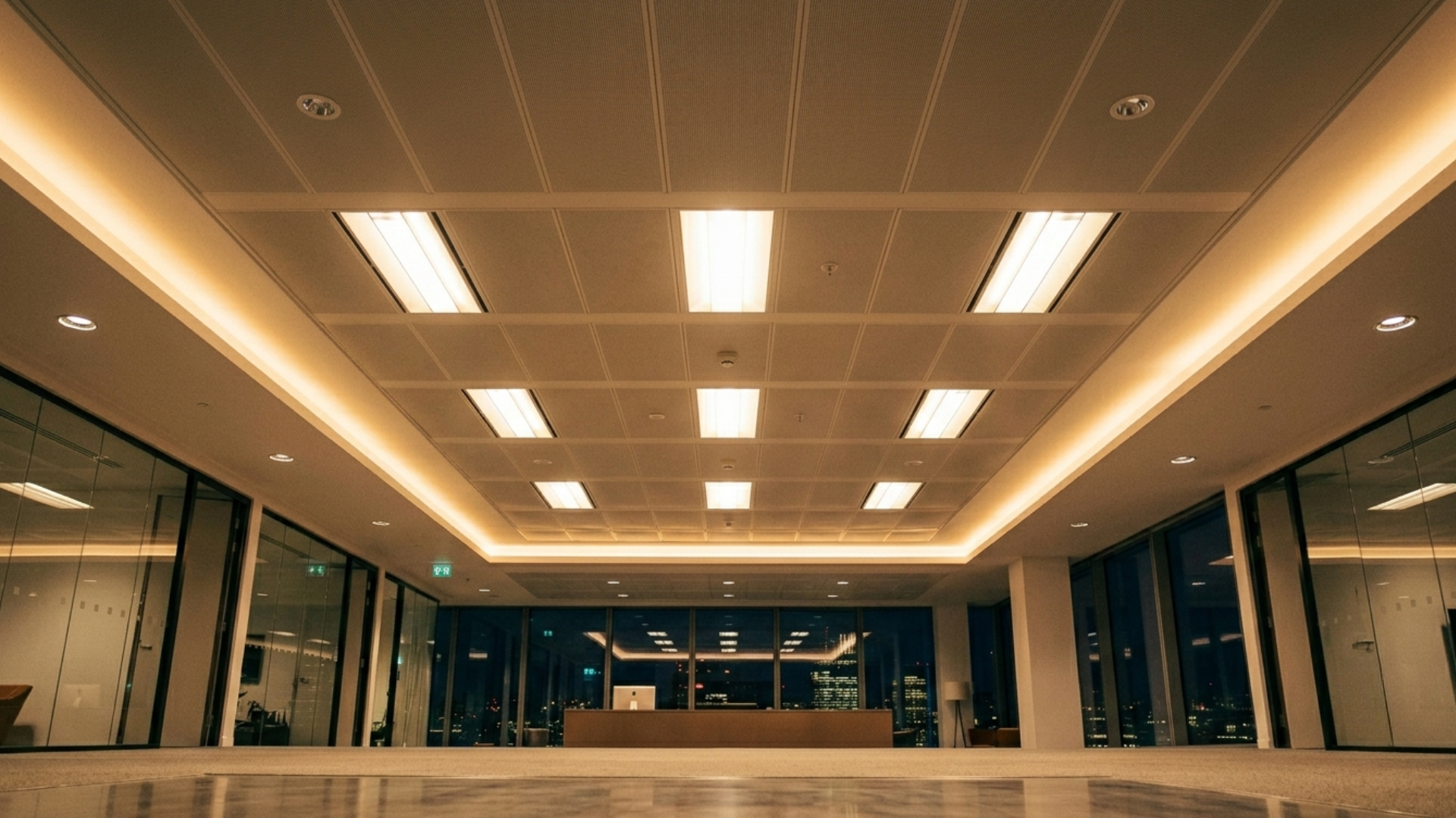 Reception Ceiling Lighting