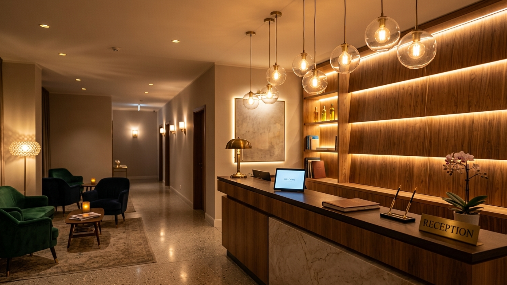 Decorative Reception Lighting