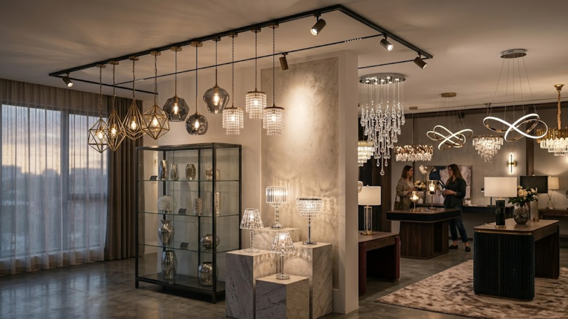 Decorative Showroom Lighting