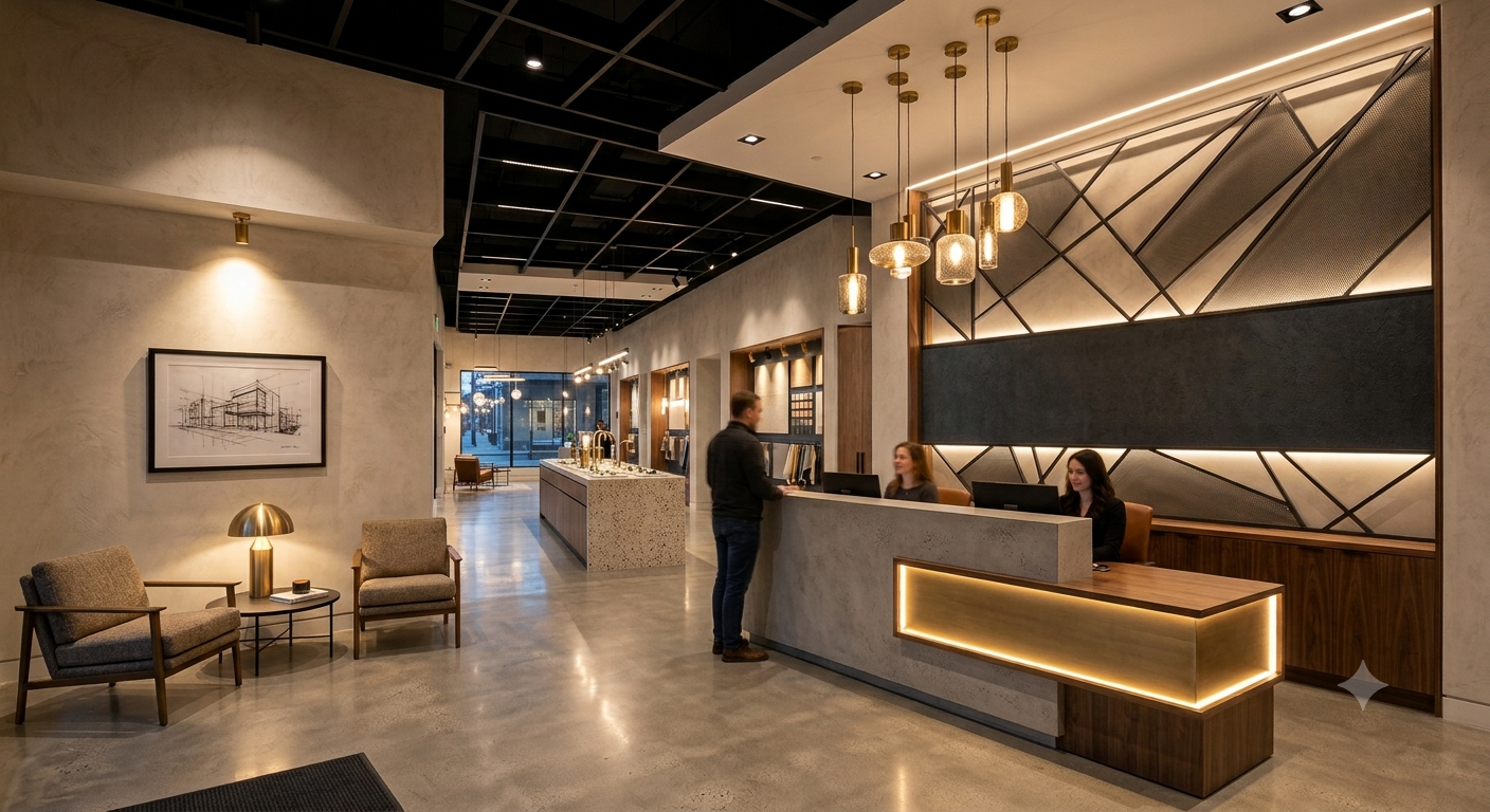 Reception Area Lighting
