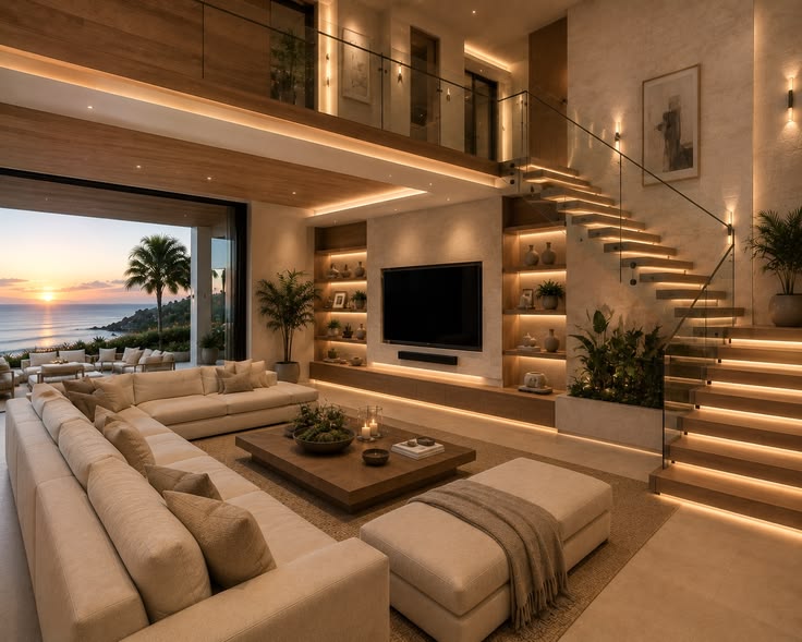 Luxury Home Lighting & Interior Integration
